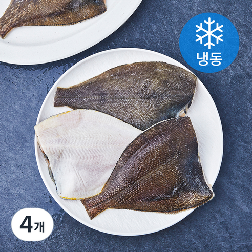 아임피쉬 두툼한 손질가자미 (냉동), 4개, 1kg