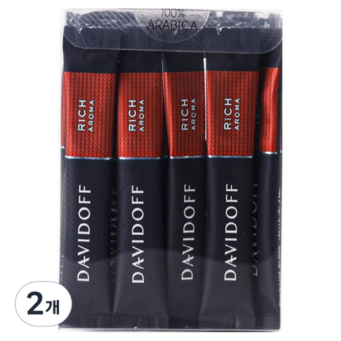 다비도프 리치 아로마 스틱 커피, 1.8g, 50개입, 2개