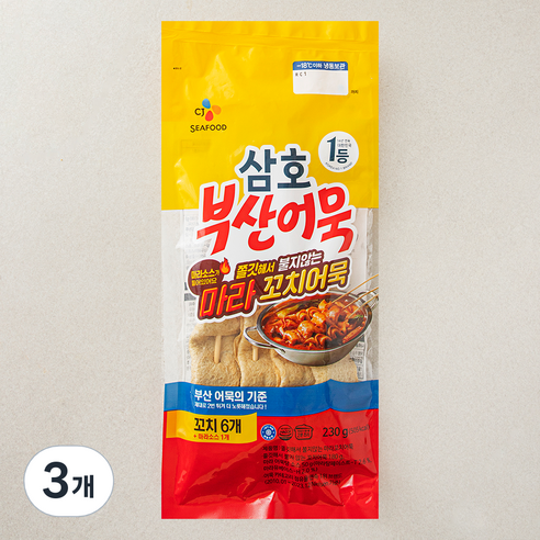 삼호 마라 꼬치어묵 (냉동), 230g, 3개
