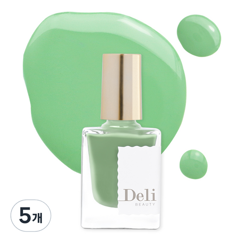 델리뷰티 딥시럽 루어인무드 네일컬러 10ml, MGR401 스프링 버드, 5개