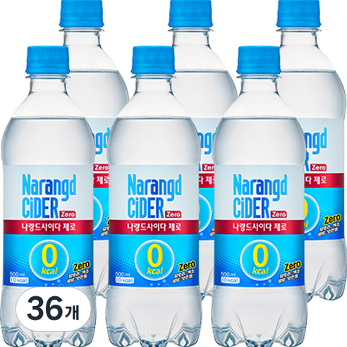 동아오츠카 나랑드 사이다, 500ml, 36개