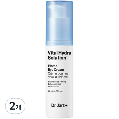 닥터자르트 바이탈하이드라솔루션 바이옴 아이 크림, 20ml, 2개