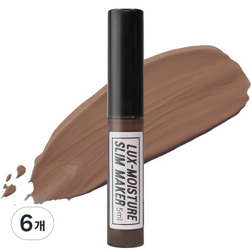 네츄럴샤인 럭스 모이스쳐 슬림 메이커 쉐딩 틴트 5ml, 02 셀레네 네츄럴 브라운, 6개