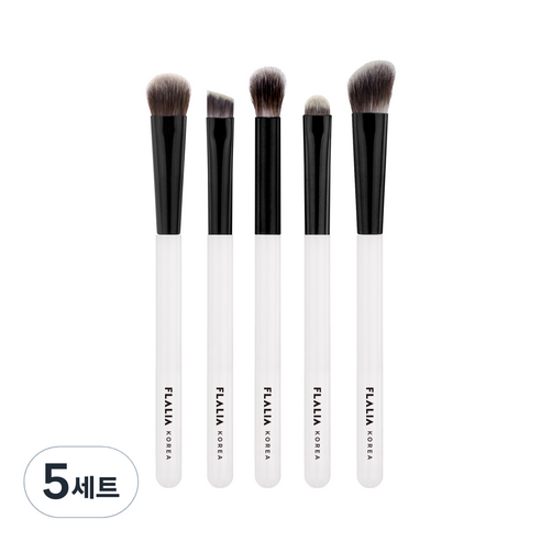 플라리아 미니 브러쉬 5종세트, 혼합 색상, 5세트