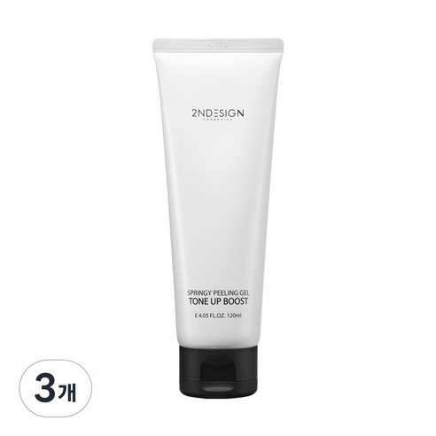 세컨디자인 스프링이 필링젤 톤업 부스트, 120ml, 3개