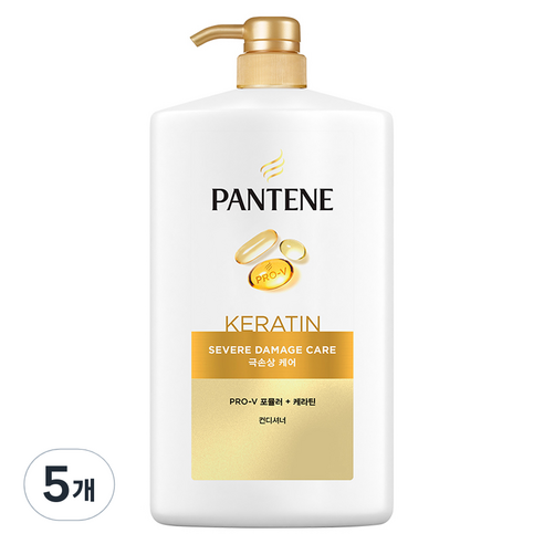팬틴 극손상 케어 컨디셔너, 1.8L, 5개