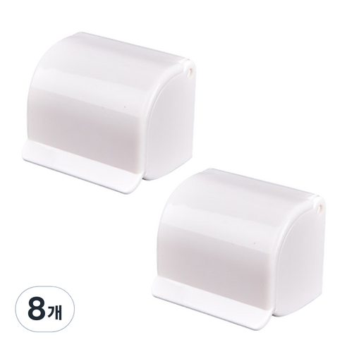 모나코올리브 접착식 심플 면도기걸이, 화이트, 8개