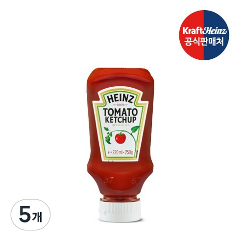 하인즈 토마토 케찹, 5개, 250g - 최저가 알림ㆍ특가 할인ㆍ가격비교 - 역대가