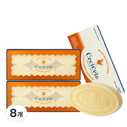 쎄씨쎌라 뷰티바 에그팩 비누 6p, 48개, 51g