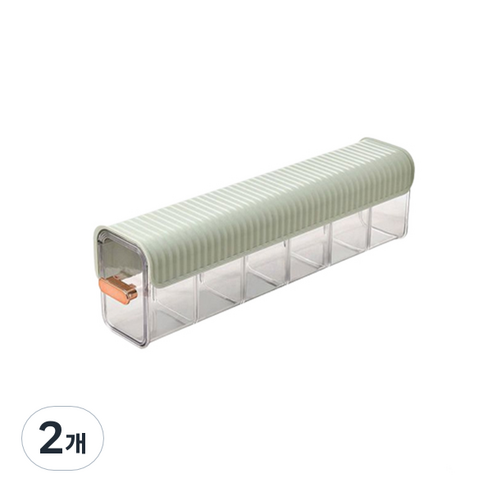 마켓피오 홈 다용도 틈새 슬라이딩 수납케이스, 타입2, 2개