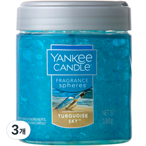 양키캔들 프래그런스 스피어스 터쿼이즈스카이, 3개