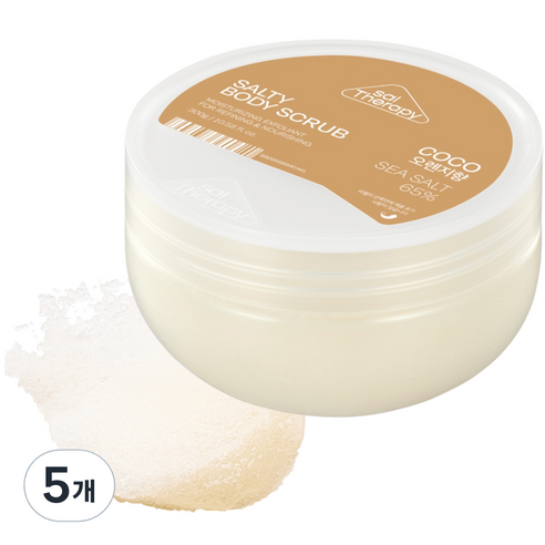 솔테라피 솔티 코코 바디스크럽, 300g, 5개