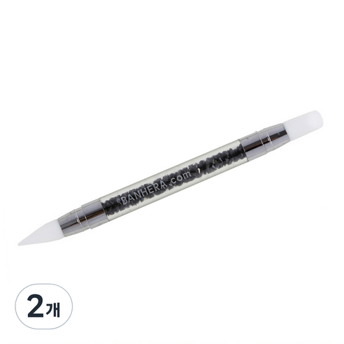 반해라 젤네일 브러쉬, BN8 (블랙), 2개