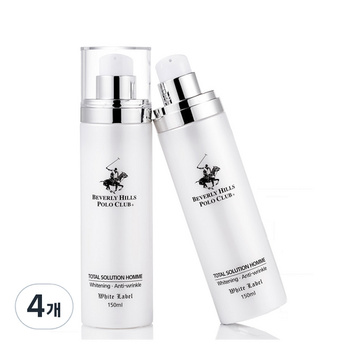 비버리힐스폴로클럽 화이트라벨 올인원, 150ml, 4개