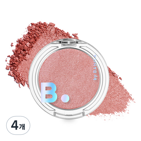 바닐라코 실키 글로우 하이라이터 3.6g, PK02 로즈 헤일로, 4개