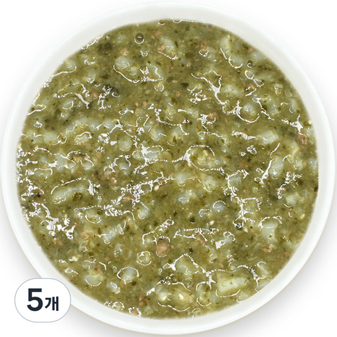짱죽 유아용 실온 이유식 한우랑아욱죽 중기 죽2 9개월부터, 160g, 5개, 혼합맛(한우/아욱)