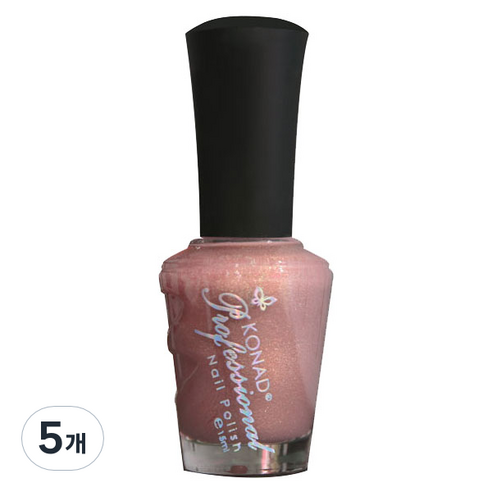 코나드 프로페셔널 레귤러 네일 폴리쉬 15ml, 윈드핑크브라운, 5개