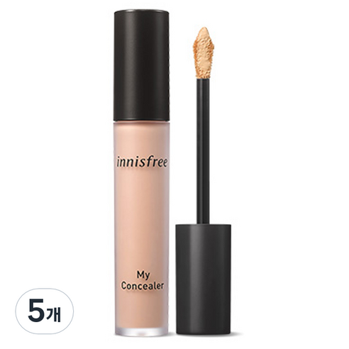 이니스프리 마이 컨실러 다크서클 커버 7g, 샐먼 베이지, 5개
