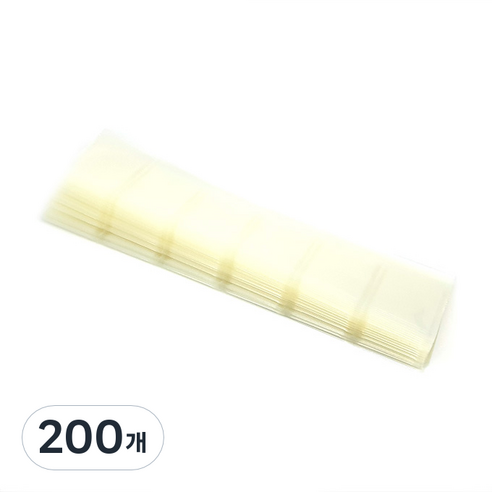 메디페이퍼 약포지 무지투명 PET 6포, 200개