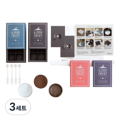 Something 파베 초콜릿 만들기 세트, 10종, 3세트
