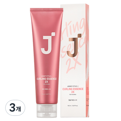 제이숲 스타일제이 컬링 헤어 에센스 2X, 3개, 150ml