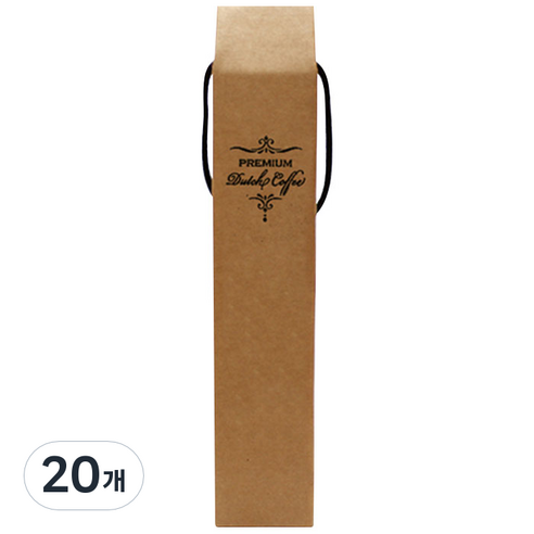 병도매닷컴 500ml 유리병 포장 더치커피 디자인 박스, 500-2C, 20개