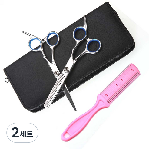 와이에스티 페누스 가정용 미용가위 4종 세트, 랜덤발송(머리 정리칼), 2개