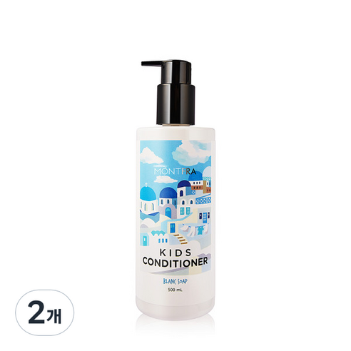 몽프라 아동용 컨디셔너 블랑솝, 2개, 500ml