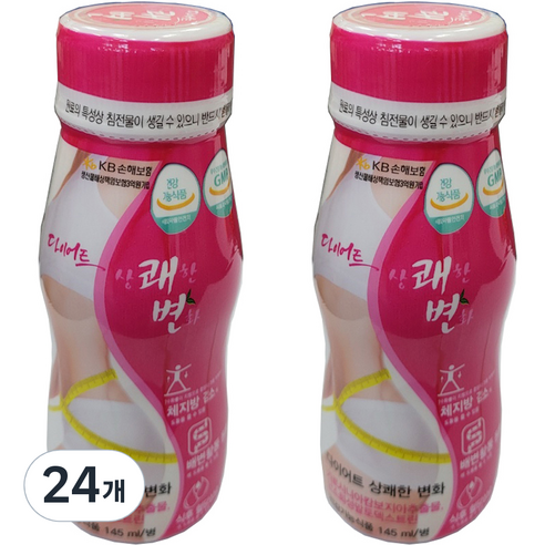 상쾌한변화 쾌변 음료, 145ml, 24개