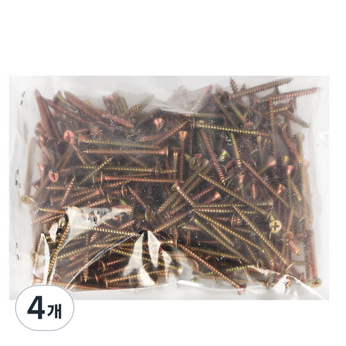 접시머리 앙카피스 1kg, 4개