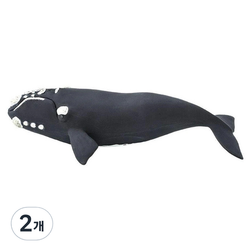 사파리엘티디 참고래 Right Whale 피규어 204229, 2개