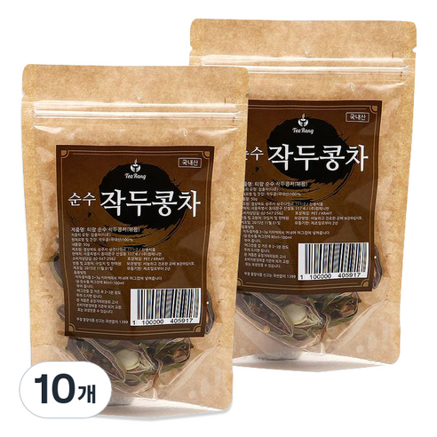티랑 순수 국내산 작두콩차 볶음, 50g, 1개입, 10개