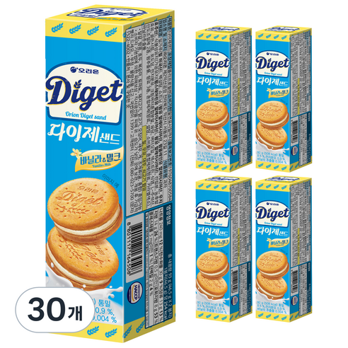 오리온 다이제샌드, 93g, 30개