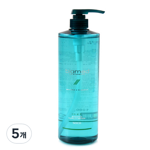 바이오메드 까펠리 그라씨 샴푸, 1000ml, 5개