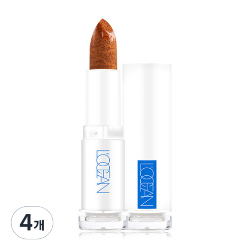 로쎄앙 립스크럽, 블랙슈가오렌지, 3.5g, 4개