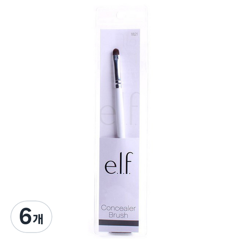 elf 프로페셔널 컨실러 브러쉬, 혼합색상, 6개