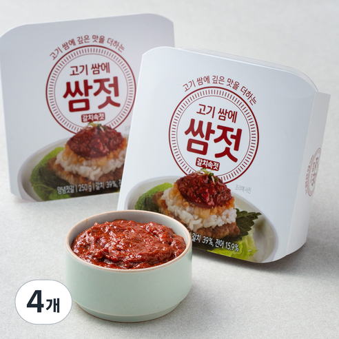 쌈젓, 250g, 4개