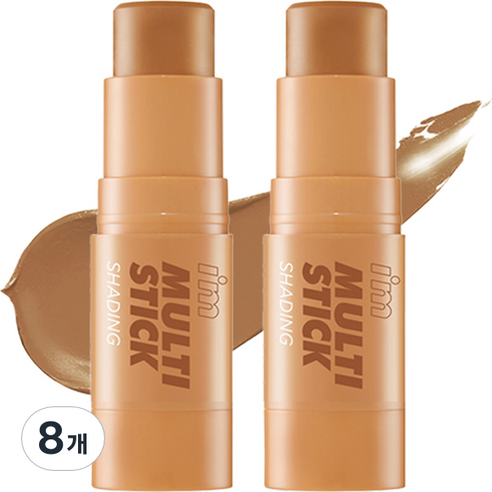 아임미미 멀티 스틱 쉐딩 7g, 001 브론저, 8개