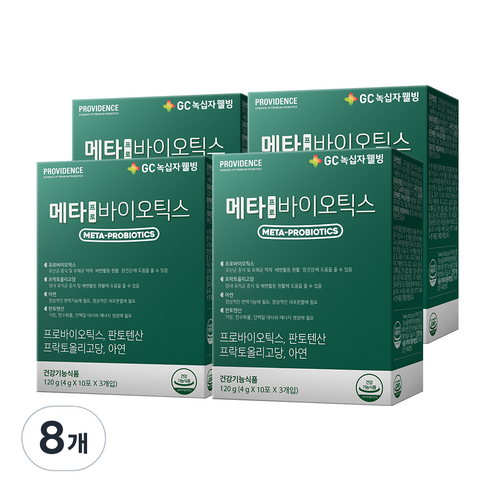 GC녹십자웰빙 프로비던스 메타프로바이오틱스, 120g, 8개