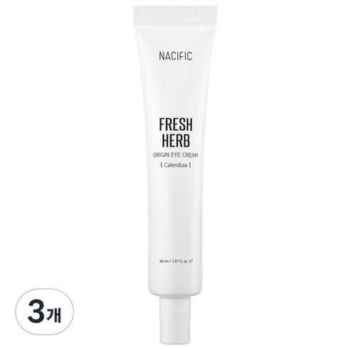 네시픽 프레쉬 허브 오리진 아이크림, 30ml, 3개