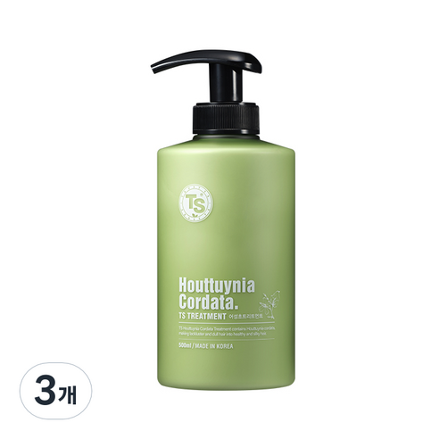 TS 어성초 탈모 트리트먼트, 3개, 500ml