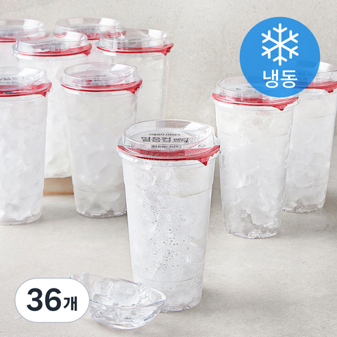 벤티 얼음컵 (냉동), 400g, 36개