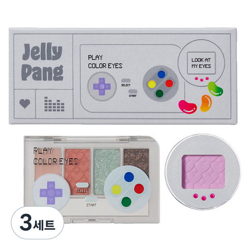에뛰드 플레이 컬러 아이즈 세트, 디어마이 키싱구라미, 3개