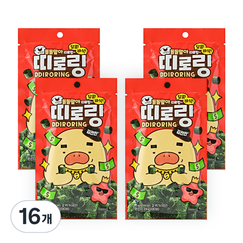 만전김 띠로링, 10g, 16개