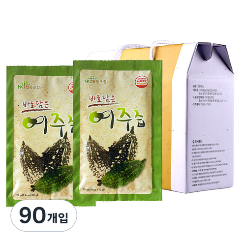 양원농장 바로담은여주즙, 70ml, 90개