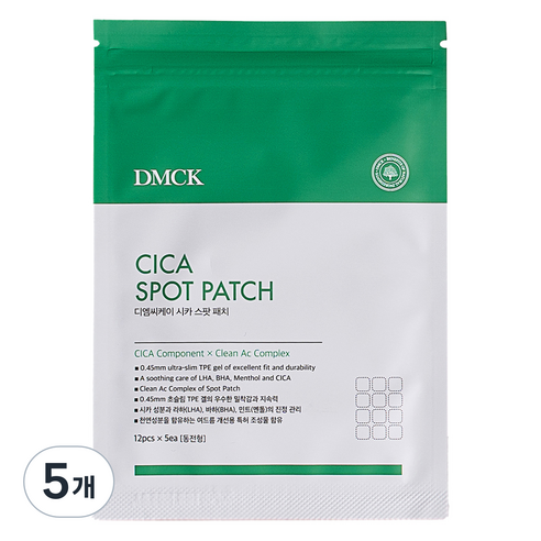 DMCK 시카 스팟 패치 동전형, 5개