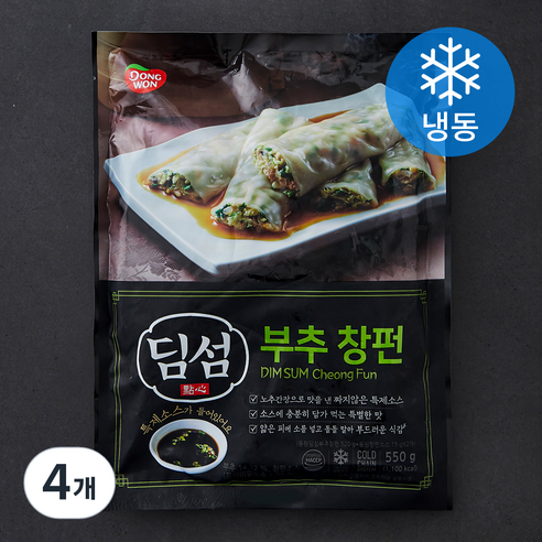 동원 딤섬 부추 창펀 (냉동), 550g, 4개