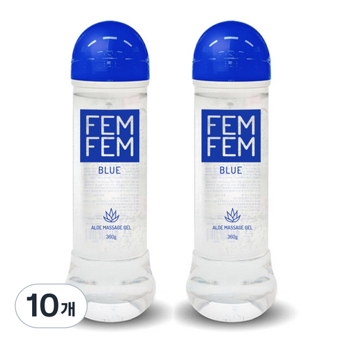 펨펨 블루 알로에 마사지 젤, 360g, 10개