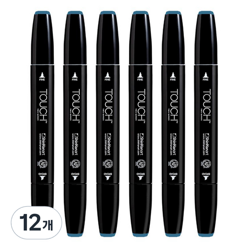 신한 터치 트윈마카 MARINE BLUE 62, 1색, 12개