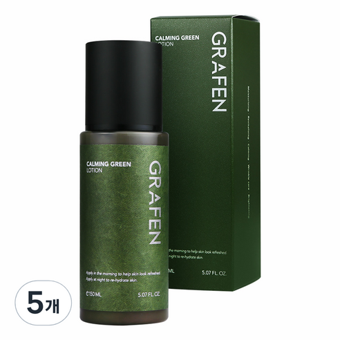 그라펜 카밍 그린 올인원 로션, 150ml, 5개
